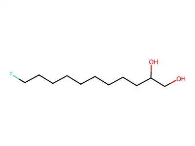 11-Fluoro-1,2-undecanediol structure