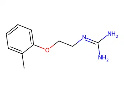 Guanidine, (2-(o-tolyloxy)ethyl)- structure