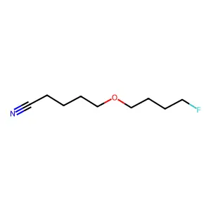 Ether, 4-cyanobutyl 4'-fluorobutyl structure
