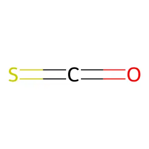 Carbonyl Sulfide structure