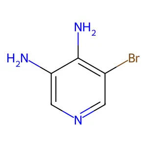 5-Bromopyridine-3,4-diamine structure