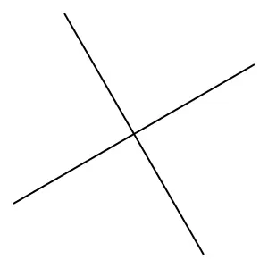 Neopentane structure