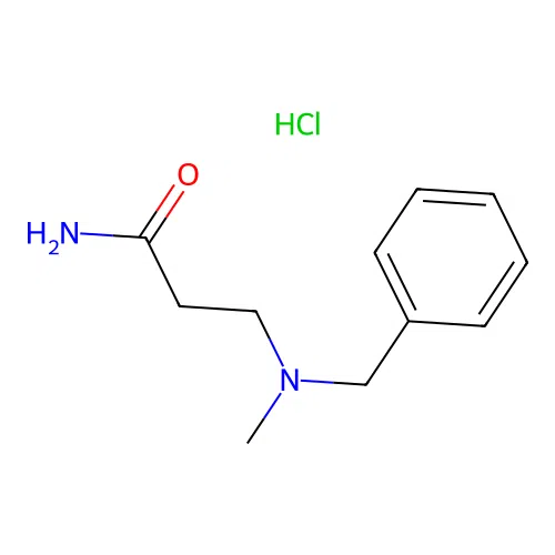 3-(Benzyl(methyl)amino)propanamide hydrochloride structure