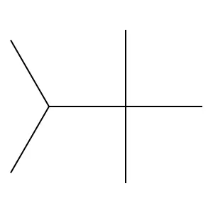 2,2,3-Trimethylbutane structure