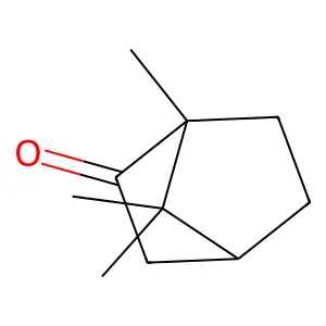 Camphor, (1S)- structure