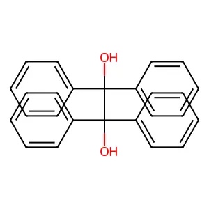 Benzopinacol structure