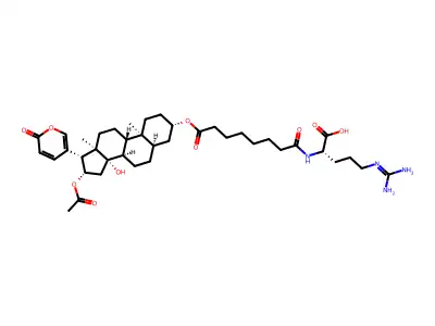 Bufotoxin structure