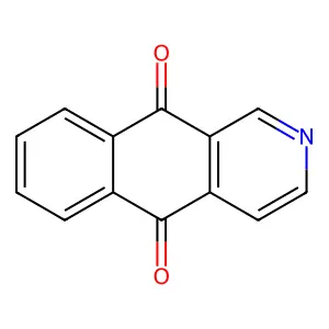Benzo(g)isoquinoline-5,10-dione structure