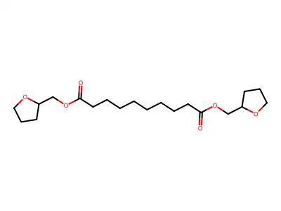 Bis(tetrahydrofurfuryl) sebacate structure