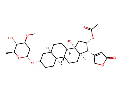 Foliandrin structure