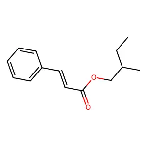 2-Methylbutyl 3-phenyl-2-propenoate structure
