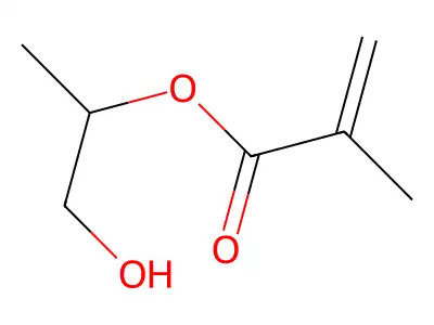 Hydroxypropyl Methacrylate structure