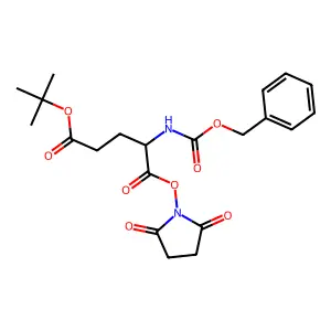Z-Glu(OtBu)-OSu structure