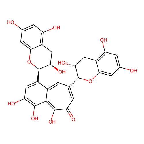 Theaflavin (Standard) structure