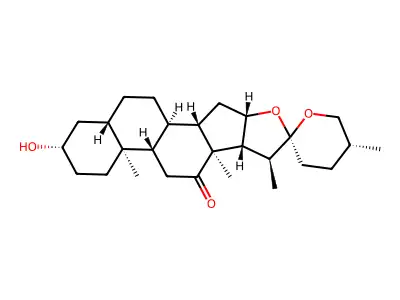 Hocogenin structure