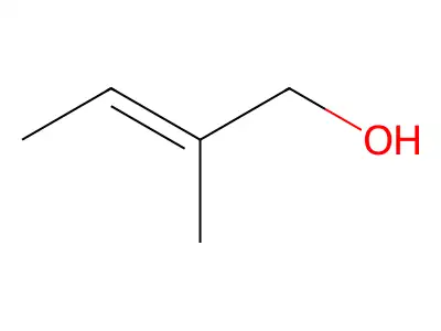 2-Methylbut-2-en-1-ol structure