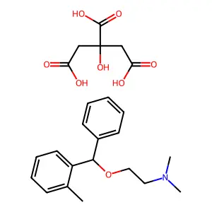 Orphenadrine Citrate structure