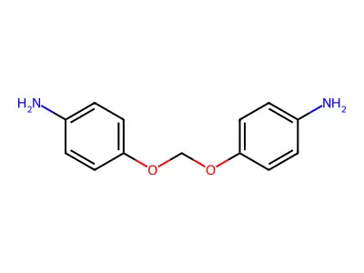 4-[(4-Aminophenoxy)methoxy]aniline structure