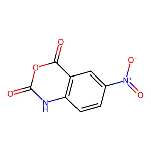 2H-3,1-Benzoxazine-2,4(1H)-dione, 6-nitro- structure
