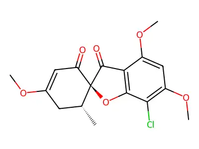 ISOGRISEOFULVIN structure