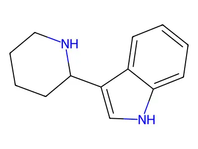 3-(Piperidin-2-yl)-1H-indole structure