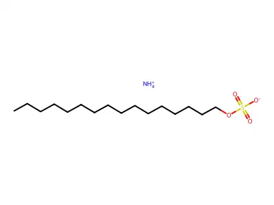 Azane;hexadecyl hydrogen sulfate structure