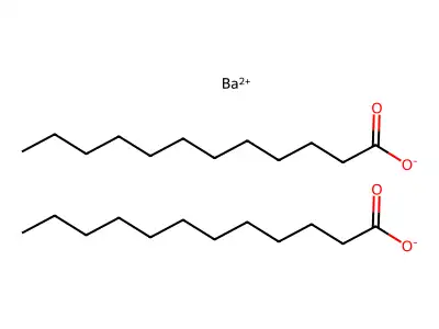 Dodecanoic acid, barium salt, basic structure