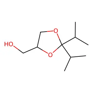 2,2-Bis(1-methylethyl)-1,3-dioxolane-4-methanol structure