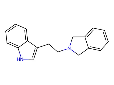 Indole, 3-(2-(isoindolin-2-yl)ethyl)- structure