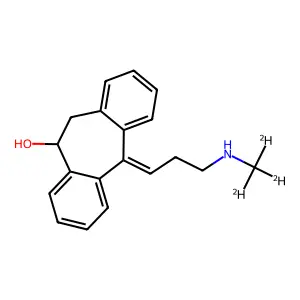 10-Hydroxynortriptyline structure