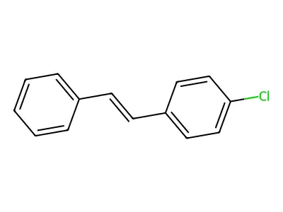 1-Chloro-4-(2-phenylethenyl)benzene structure