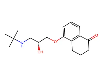 Levobunolol structure