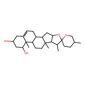 Ruscogenin structure