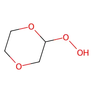 1,4-Dioxane-2-peroxol structure