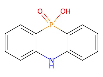 Phosphinic acid, imino(di-o-phenylene)- structure