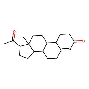 19-Norprogesterone structure