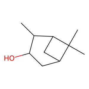 Bicyclo(3.1.1)heptan-3-ol, 2,6,6-trimethyl-, (1alpha,2beta,3alpha,5alpha)- structure
