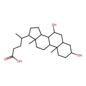 Chenodeoxycholic Acid structure
