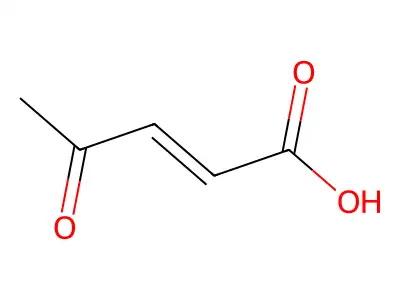 Oxopentenoic acid structure