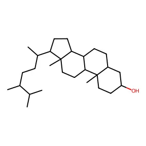 Campestanol structure