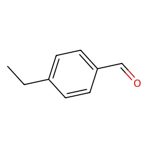 4-Ethylbenzaldehyde structure