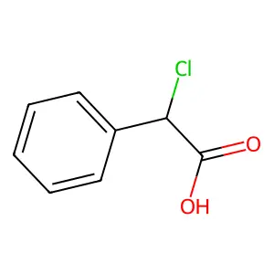 Chloro(phenyl)acetic acid structure