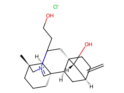Atisine, hydrochloride structure