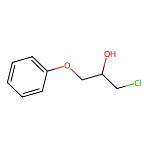1-Chloro-3-phenoxy-2-propanol structure