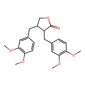 Dimethylmatairesinol structure