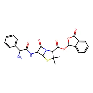 Tamampicillin structure