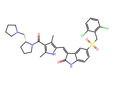 [2,5-Bis(2,2,2-trifluoroethoxy)benzoyl]-(piperidin-2-ylmethyl)azanium structure