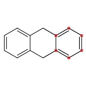 Triptycene structure