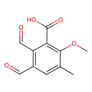Gladiolic acid structure