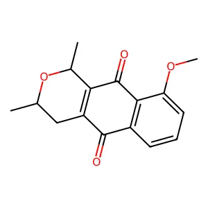 (+)-Eleutherin structure